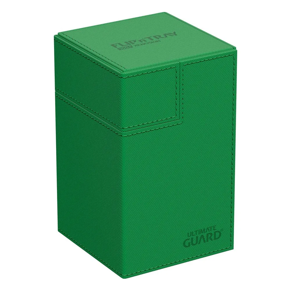 Ultimate Guard Deck Box – Flip’n’Tray 100+ Xenoskin Green