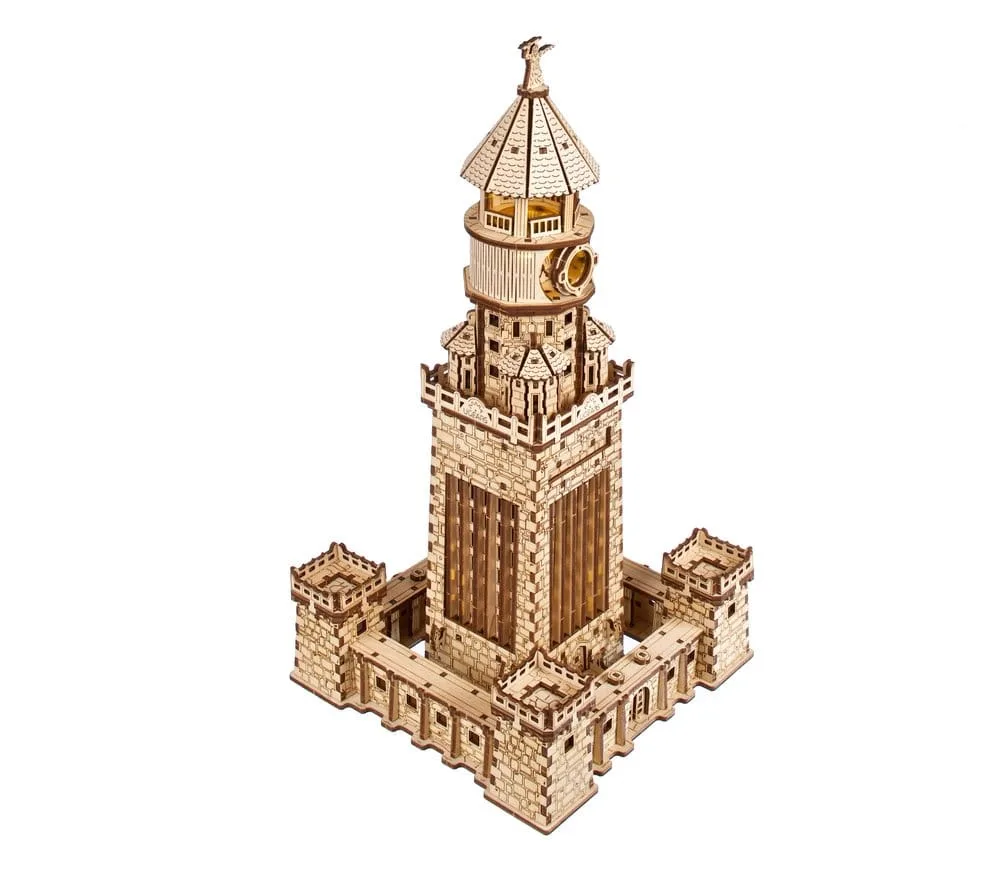 Lighthouse of Alexandria Model Kit – Ugears Wooden Edition 24