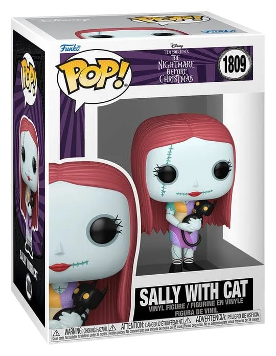 The Nightmare Before Christmas Pop Figure – Sally with Cat 9 cm 2