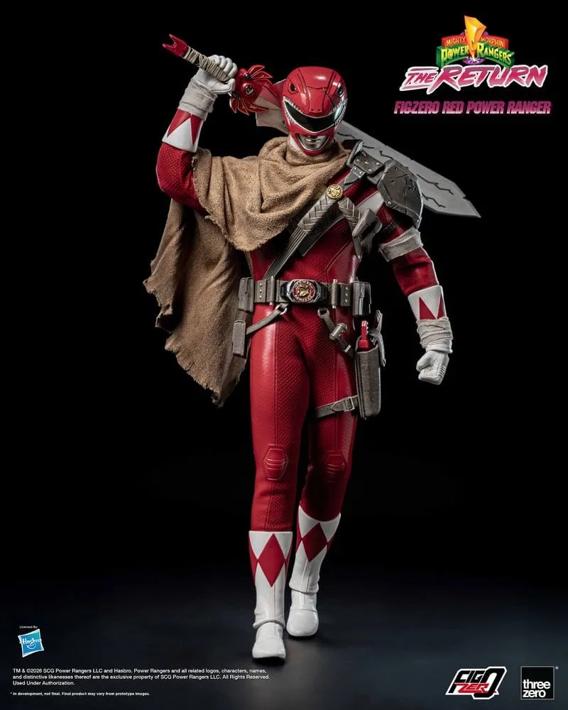Power Rangers Action Figure – The Return FigZero Red Ranger 31 cm 7