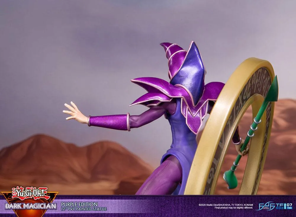 Yu-Gi-Oh PVC Statue – Dark Magician Purple Version 29 cm 11