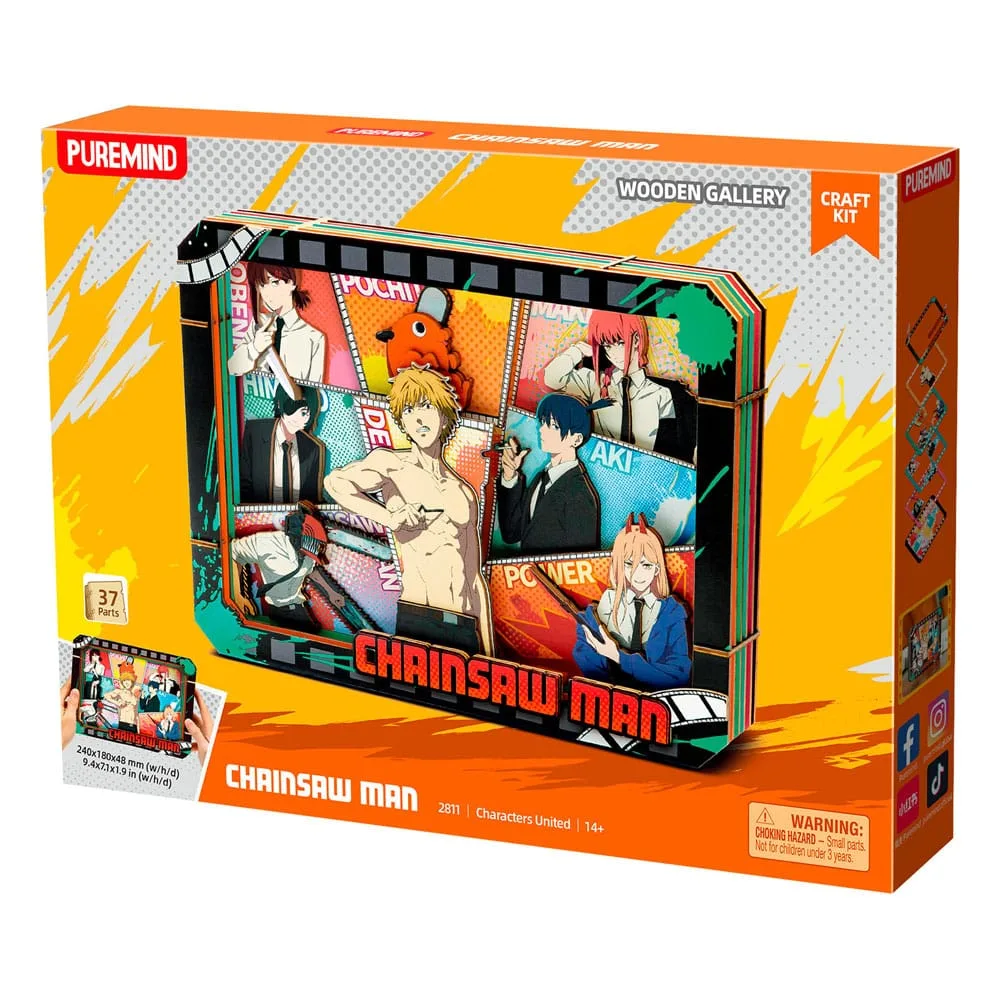 Chainsaw Man Model Kit – Characters United Wooden Gallery L