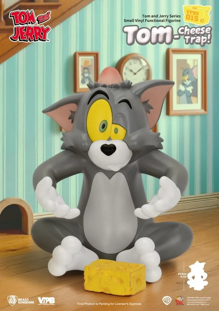 Tom and Jerry Coin Bank – Tom Cheese Trap 25 cm 7