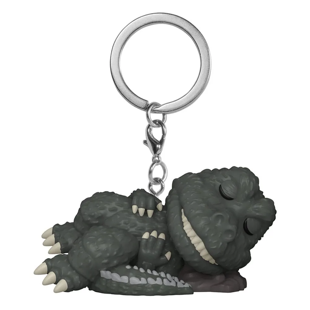 Godzilla Vinyl Keychains – Sleeping Pocket Pop 12-Piece Display 4 cm