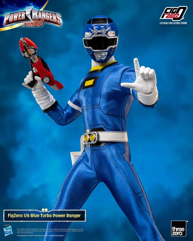 Power Rangers Turbo Action Figure – FigZero Blue 1/6 Scale 30.7 cm 6