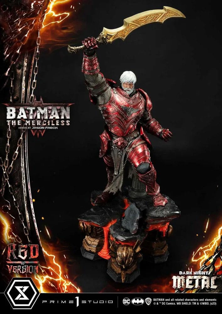 Dark Nights Metal Statue – The Merciless Red Version 111 cm 16