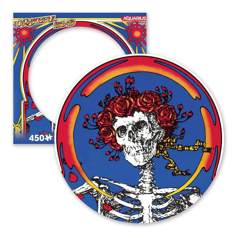 Grateful Dead Jigsaw Puzzle – Skull & Roses 450 Pieces