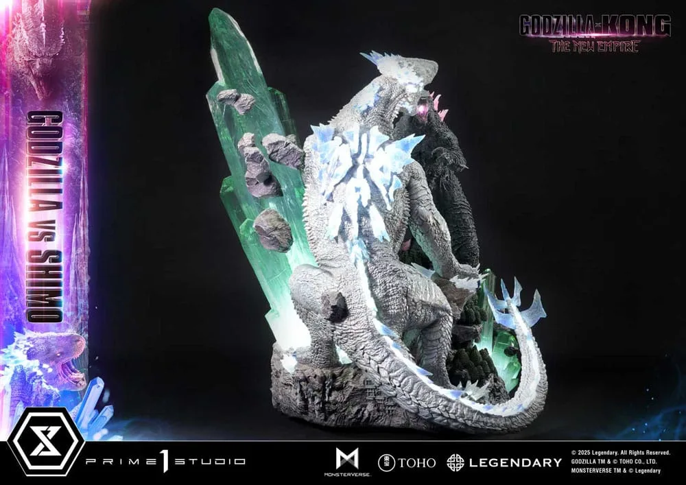 Godzilla x Kong Diorama Statue – Godzilla vs Shimo 86 cm 12