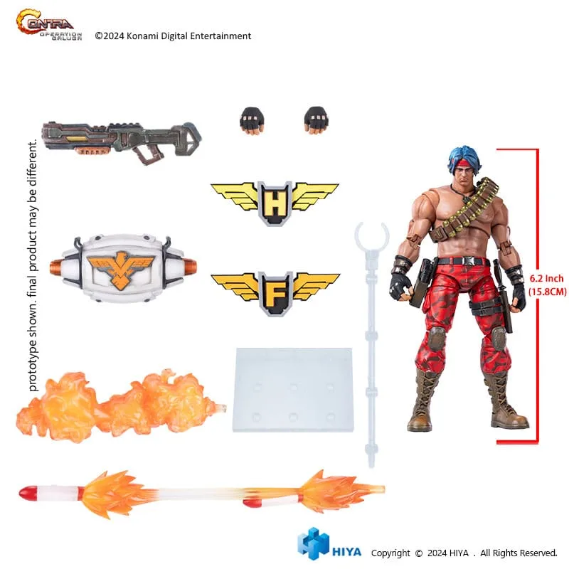 Contra Operation Galuga Action Figure – Lance Bean 16 cm 10