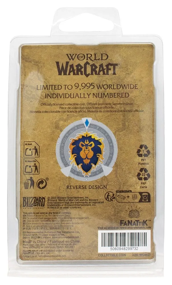 World of Warcraft Coin – Limited Edition Faction 4 cm 3