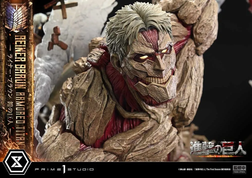 Attack on Titan Statue – Reiner Armored Titan Bonus Version 75 cm 15