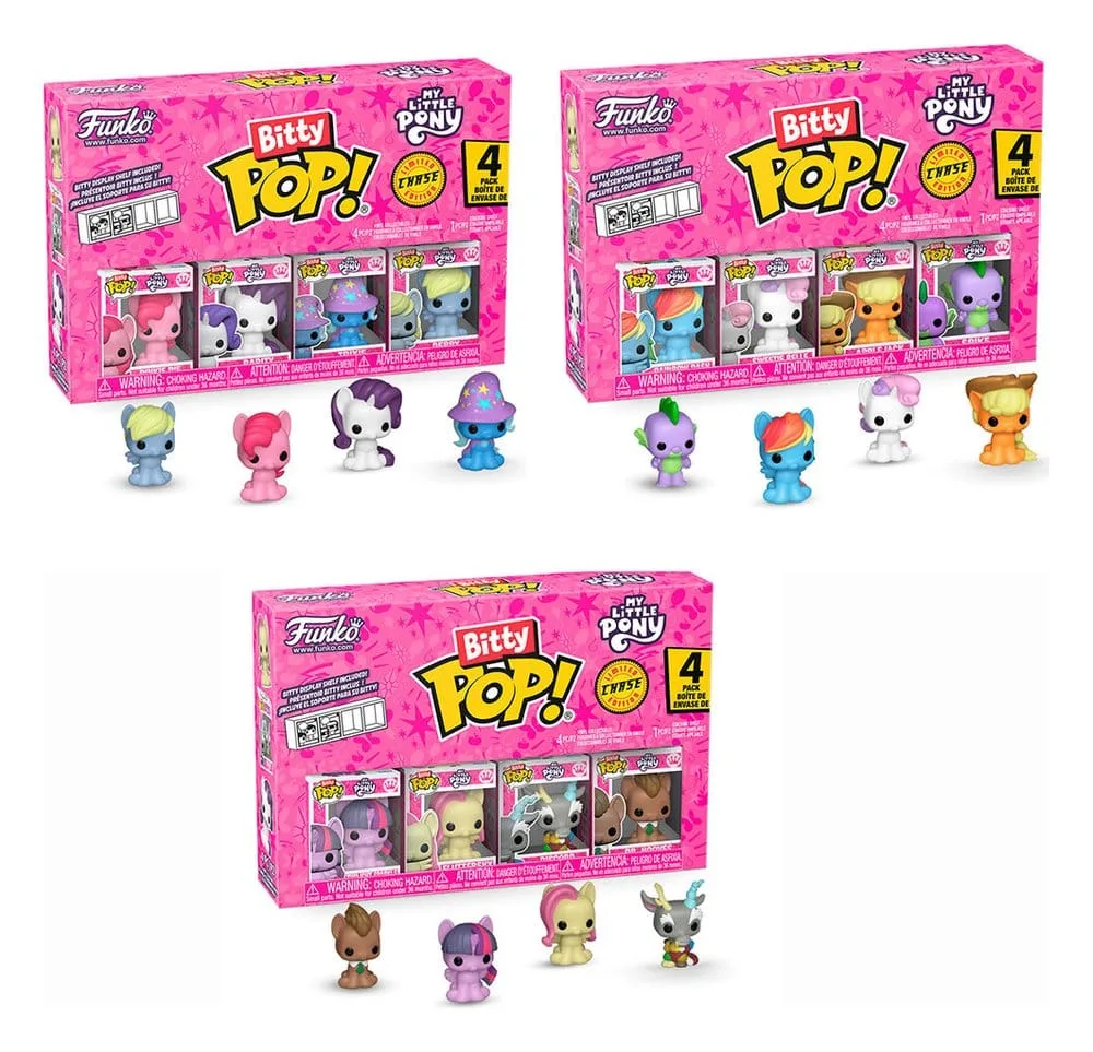 My Little Pony Vinyl Figures – Bitty POP 12-Pack 2.5 cm