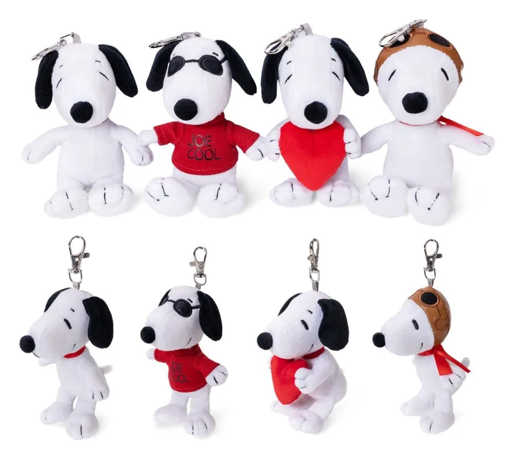 Peanuts Keychain Set – Snoopy 12 Pieces 10 cm