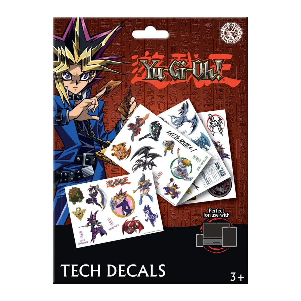 Yu-Gi-Oh Sticker-Set – 4 Bögen wiederverwendbare Vinylaufkleber 5