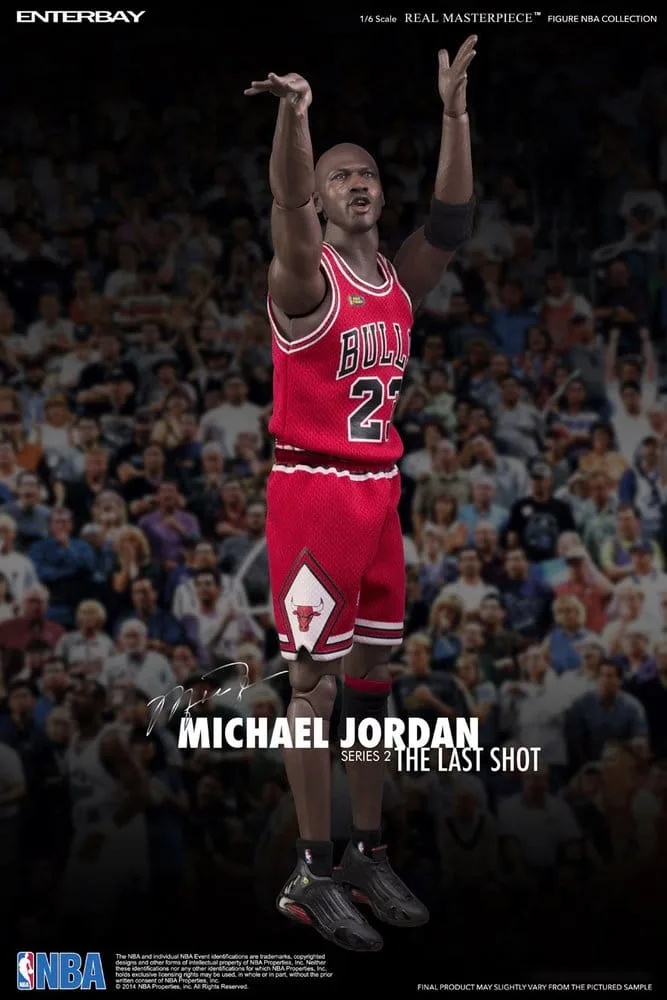 NBA Action Figure – Michael Jordan Road Jersey 1/6 Scale 33 cm 4