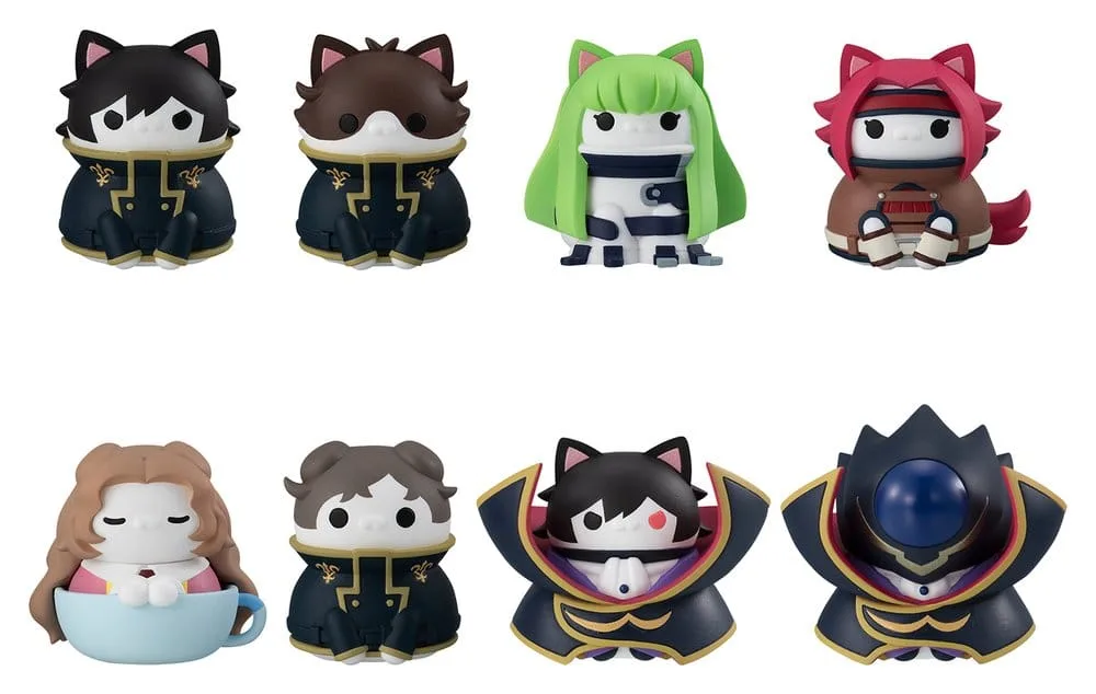Code Geass Mini Figures – Code Genyass 8 Blind Boxes 3 cm