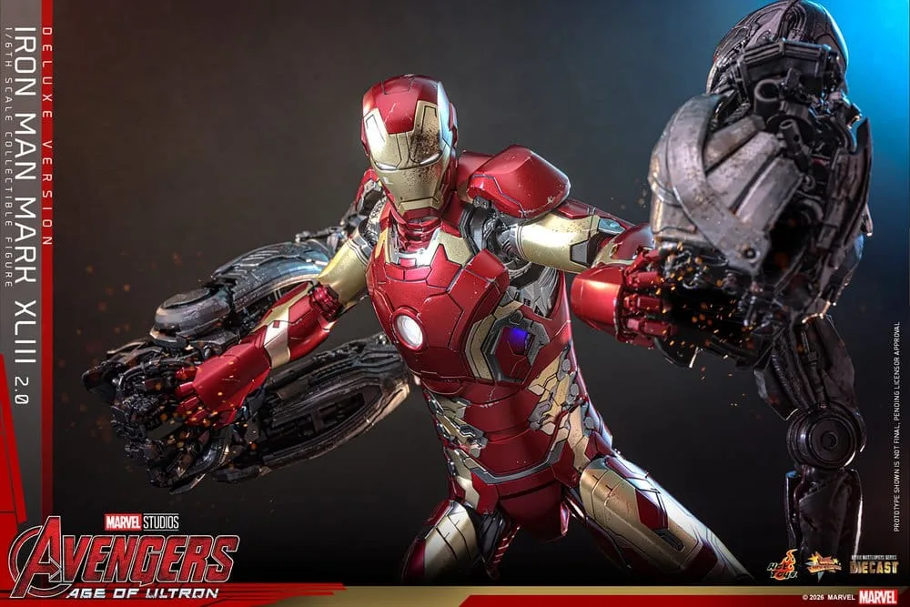 Avengers Action Figure – Iron Man Mark XLIII 2.0 Deluxe 32 cm 11
