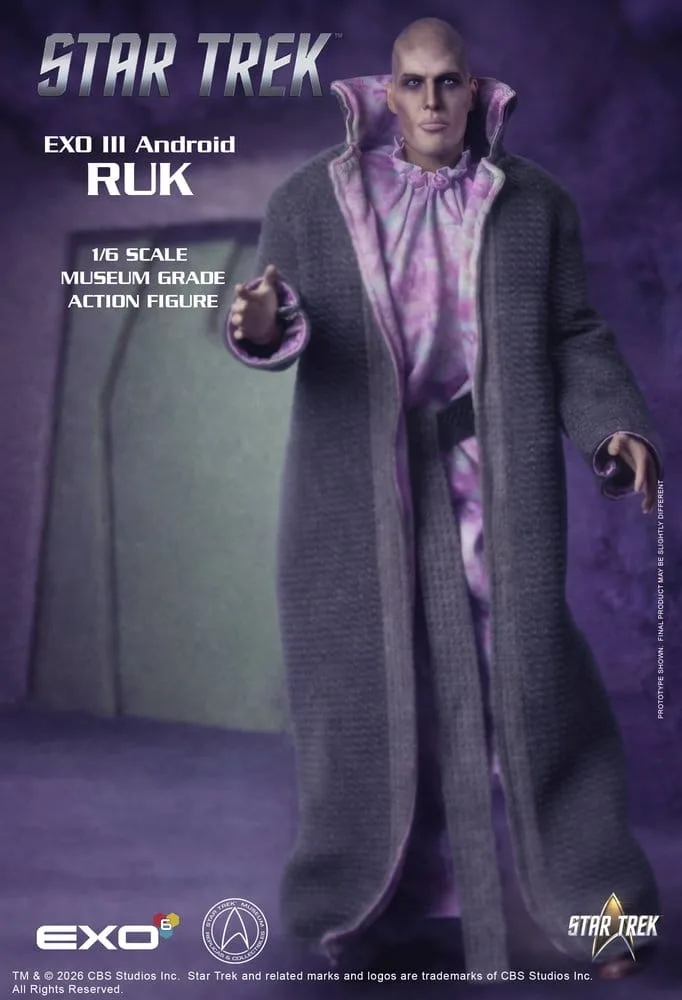 Star Trek Action Figure – Ruk EXO III Android 1/6 33 cm 10
