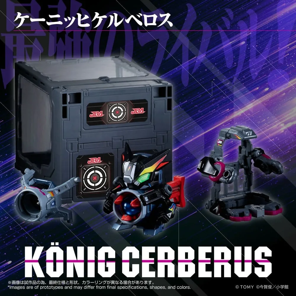 Super B-Daman Action Figure – Konig Cerberus and Case Set 7