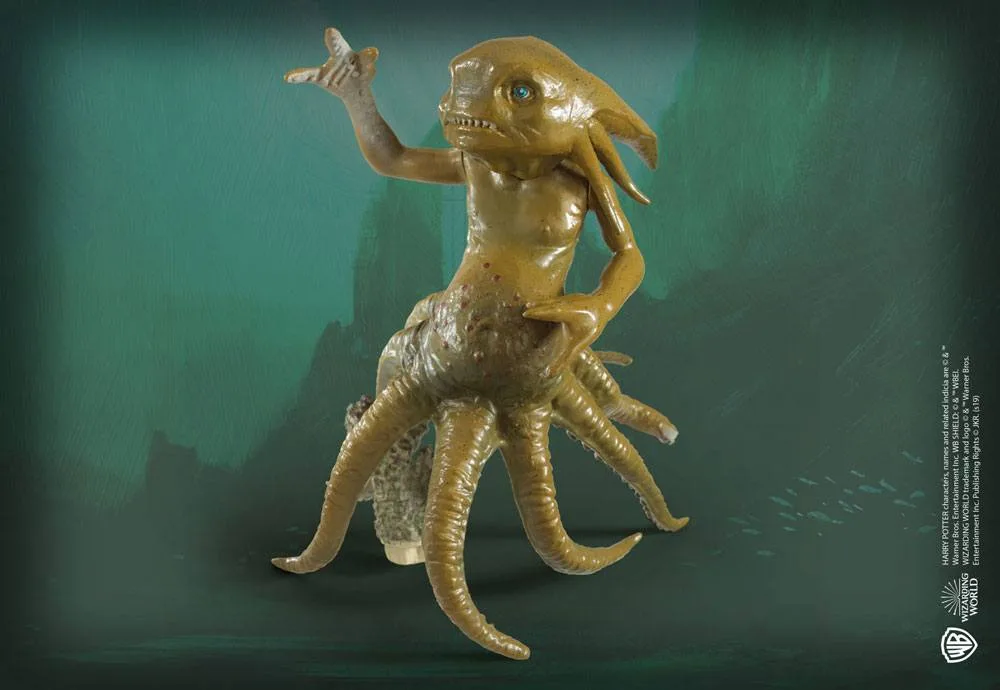Harry Potter Statue – Magical Creatures Grindylow 13 cm 4