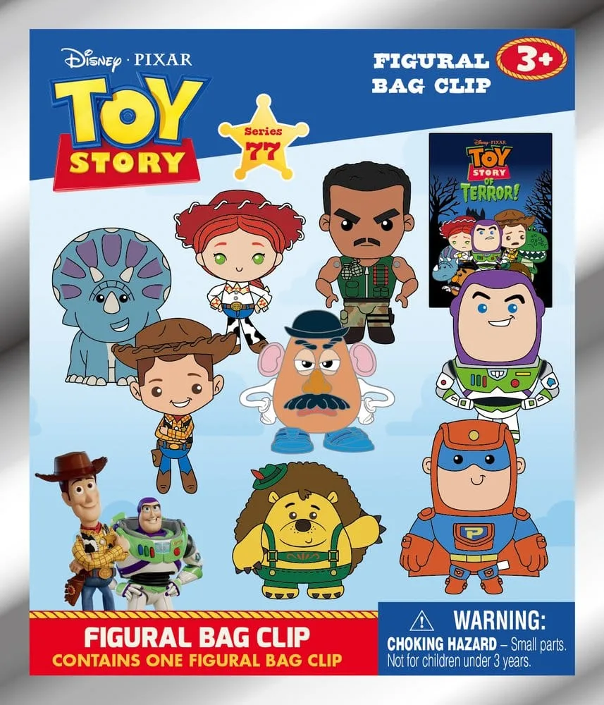 Toy Story PVC Bag Clips – Series 79 Display of 24 3