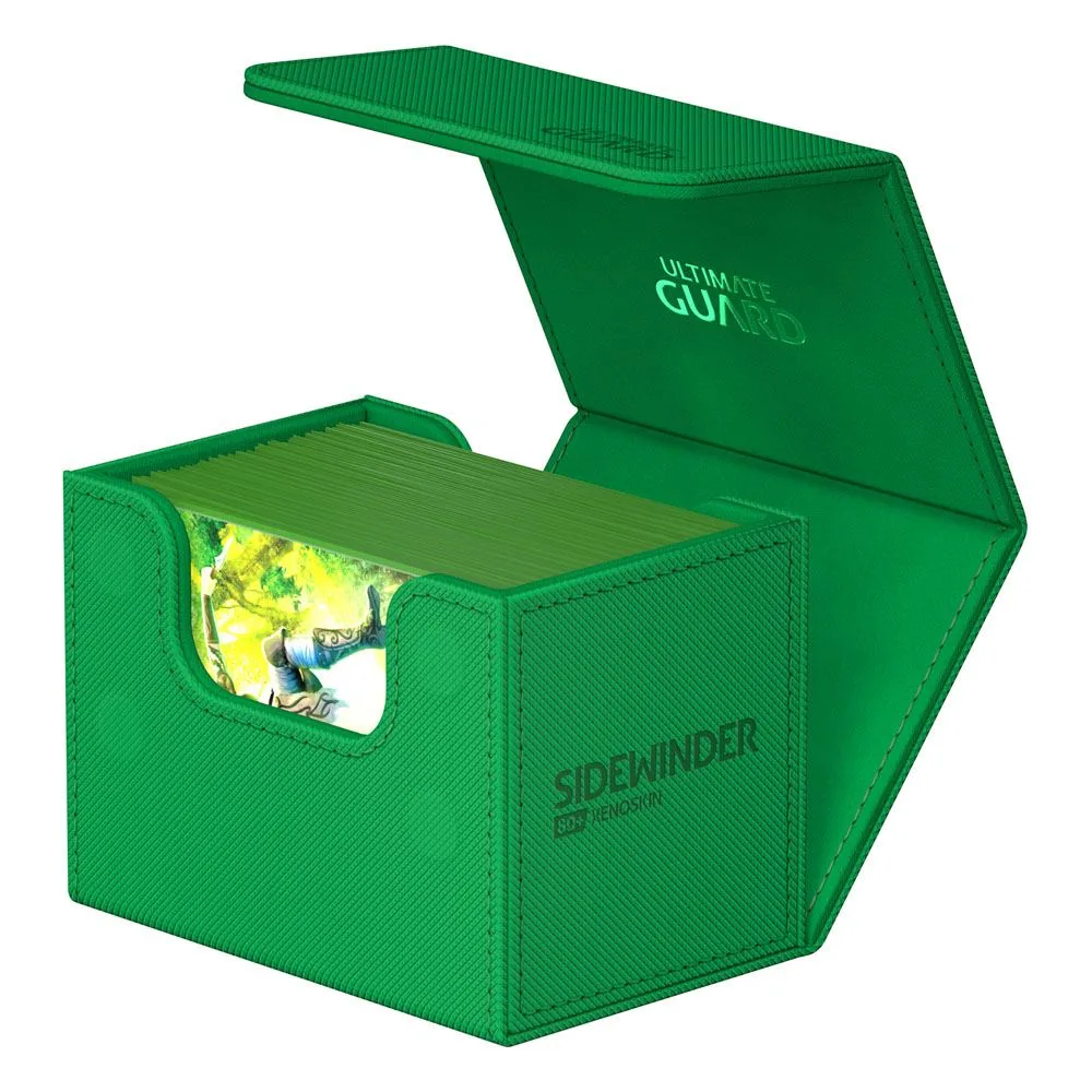 Ultimate Guard Deck Box – Green Sidewinder 80+ Xenoskin 4