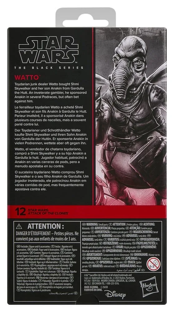 Star Wars Episode II Action Figure – Black Series Watto 15 cm 15