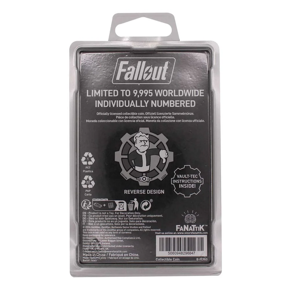 Fallout Collectible Coin – Black and White Decision Limited Edition 2