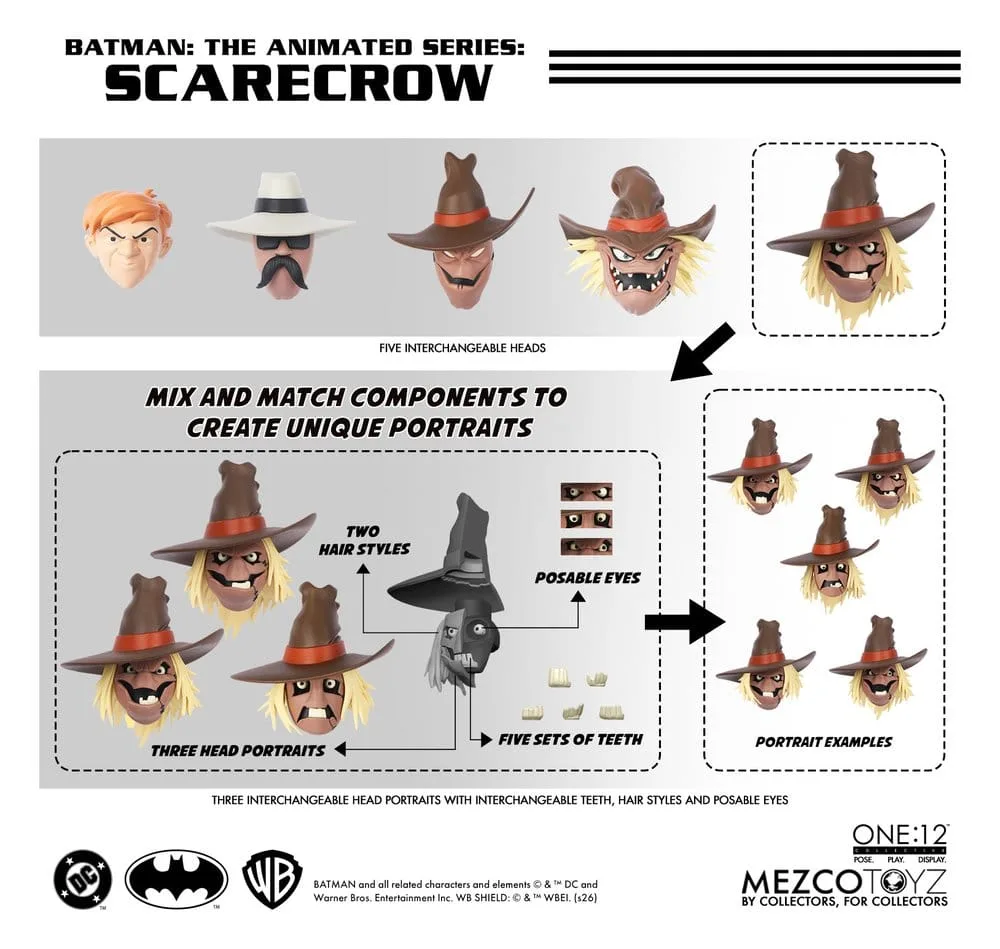 Batman The Animated Series Action Figure – Scarecrow 17 cm 5