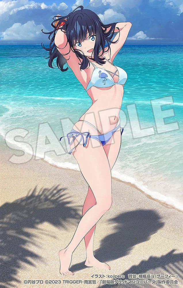 Gridman Universe PVC Statue – Rikka Takarada Beach Queens 22 cm 9