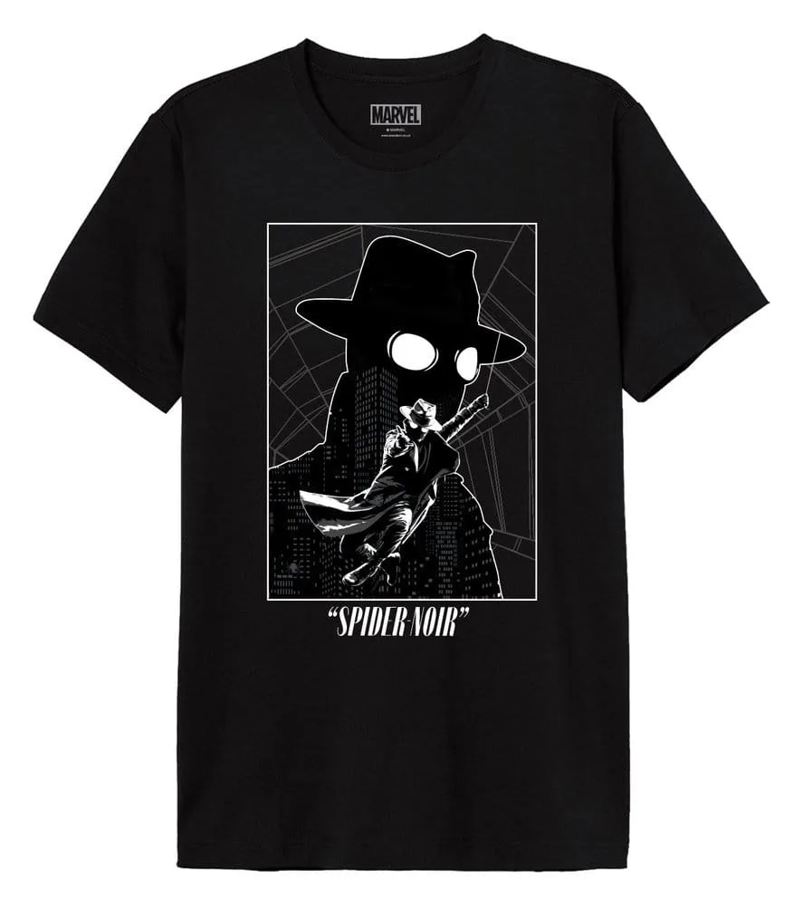 Marvel T-Shirt – Spider-Noir Swinging Cover