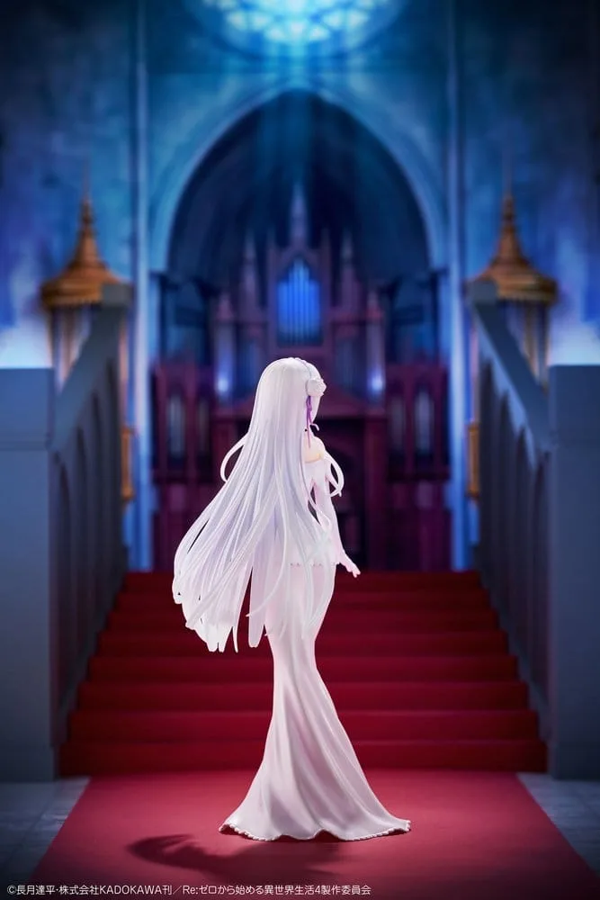 Re:ZERO Figure – Emilia Wedding Dress 24 cm 10