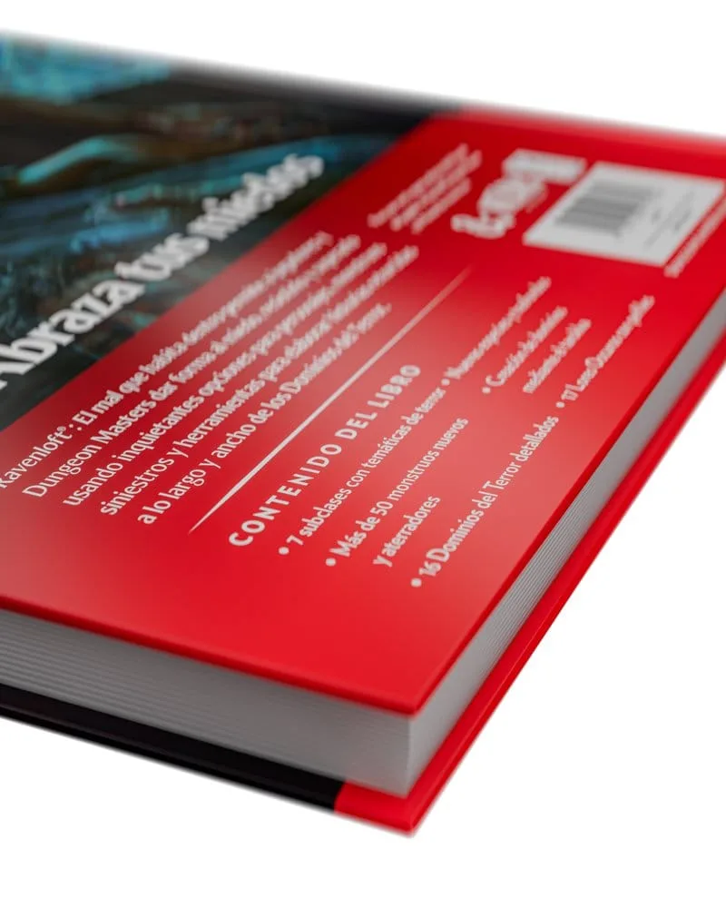Dungeons & Dragons RPG Book – Ravenloft Spanish Edition 14