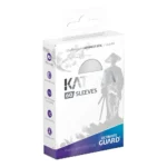 Ultimate Guard Card Sleeves – White Katana Japanese Size 62 x 89 mm 1