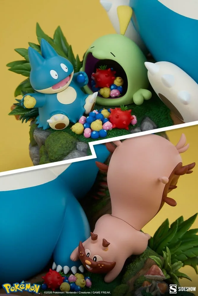 Pokémon Diorama – Snorlax Picnic Scene 33 cm 17