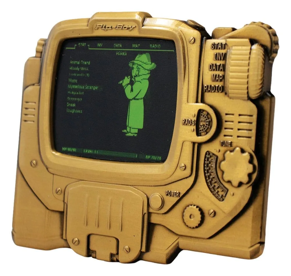 Fallout Lenticular Ingot – Pip-Boy Mysterious Stranger