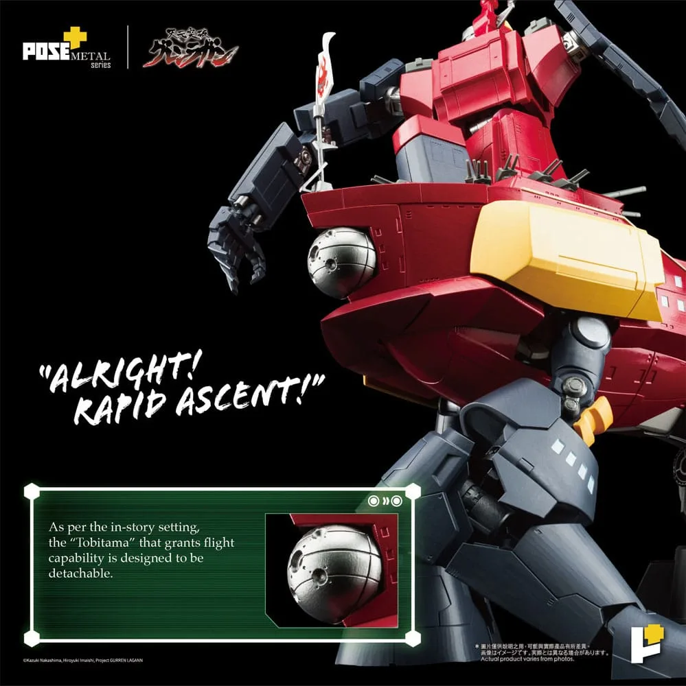 Tengen Toppa Gurren Lagann Figure – POSE+METAL Dai-Gurren 33 cm 7
