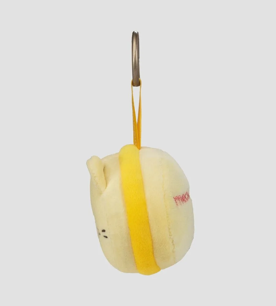 Meowcaron Plush Bag Charm – Smile 7 cm 3