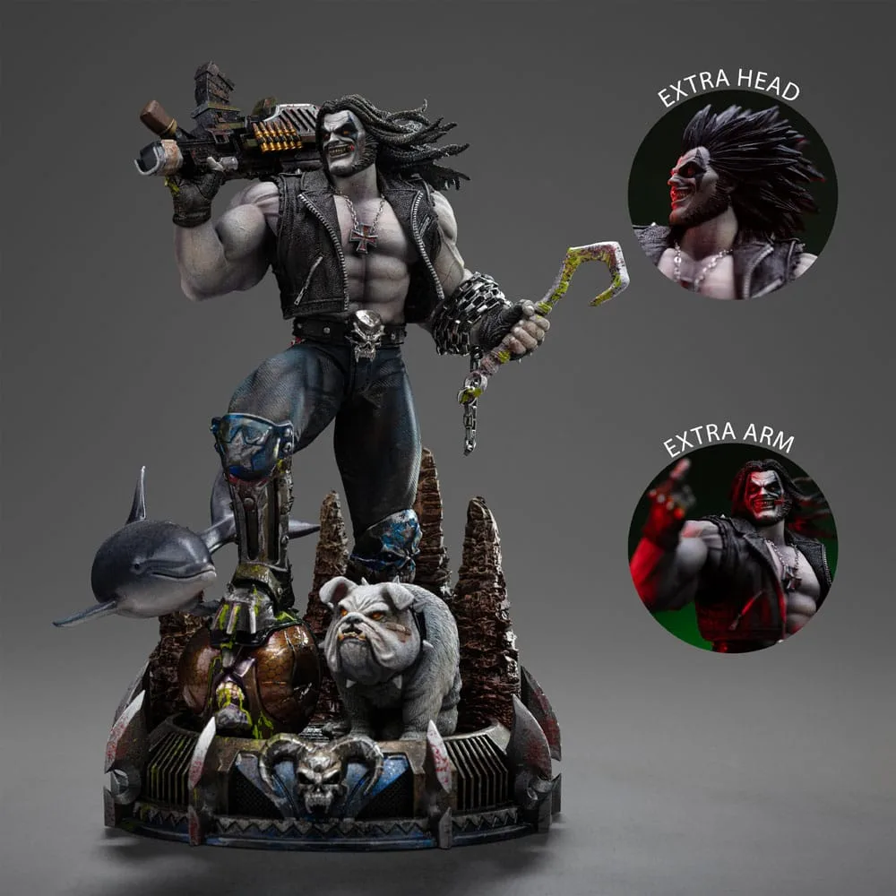 DC Comics Statue – Lobo Unleashed Art Scale 1/10 24.6 cm 12