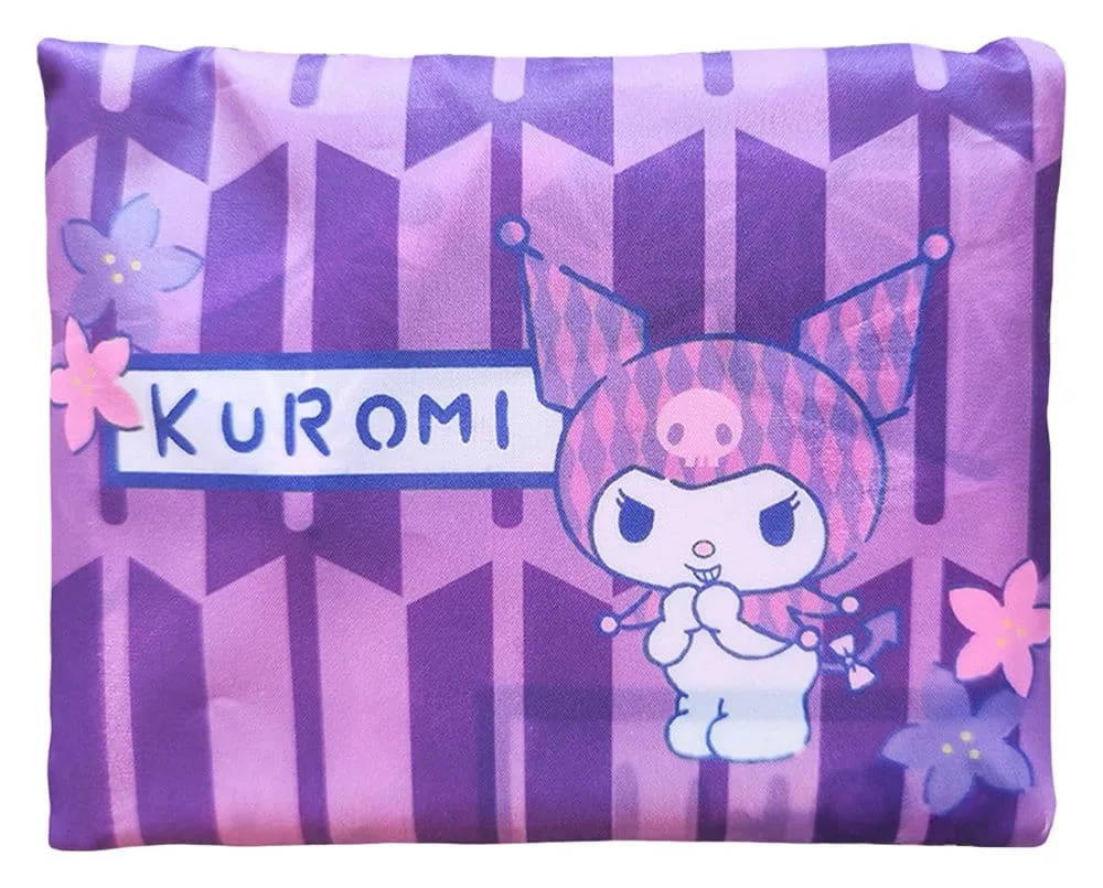 Sanrio Tote Bag – Kuromi Japanese Foldable 33 x 37 cm 3