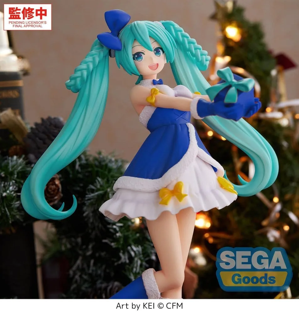 Hatsune Miku verzamelfiguur – Sapphire Christmas 21 cm 4