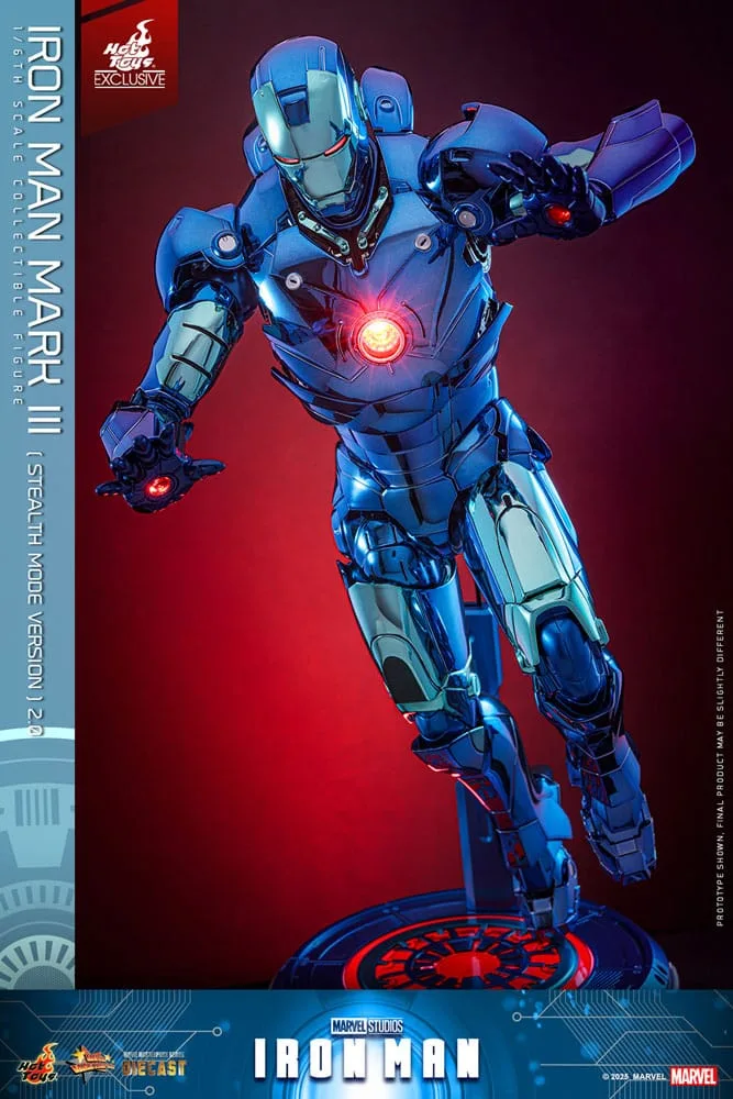 Iron Man Action Figure – Mark III Stealth Mode 2.0 33 cm 8