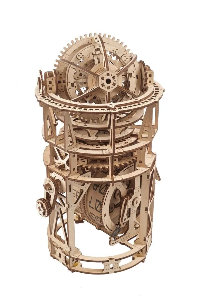 Ugears Wooden Model Kit – Sky Watcher Tourbillon Table Clock 6
