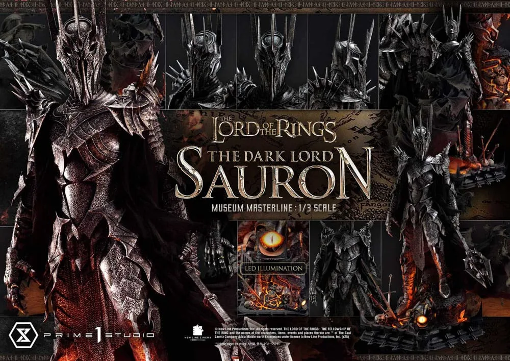 Lord of the Rings Statue – Sauron Bonus Version 1/3 Scale 117 cm 10