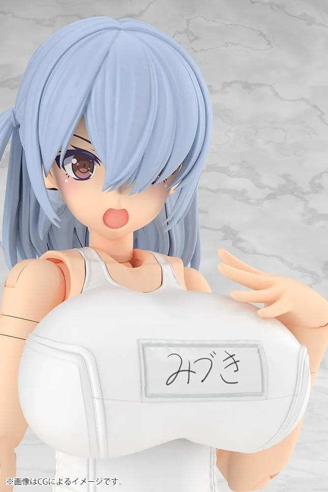 Frame Arms Girl Modellbausatz – Mizuki weißer Schulbadeanzug 16 cm 14