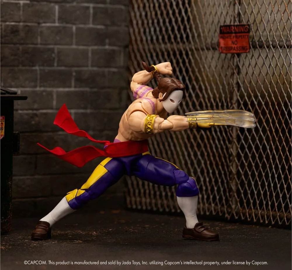 Ultra Street Fighter II Action Figure – Vega 1/12 Scale 15 cm 6