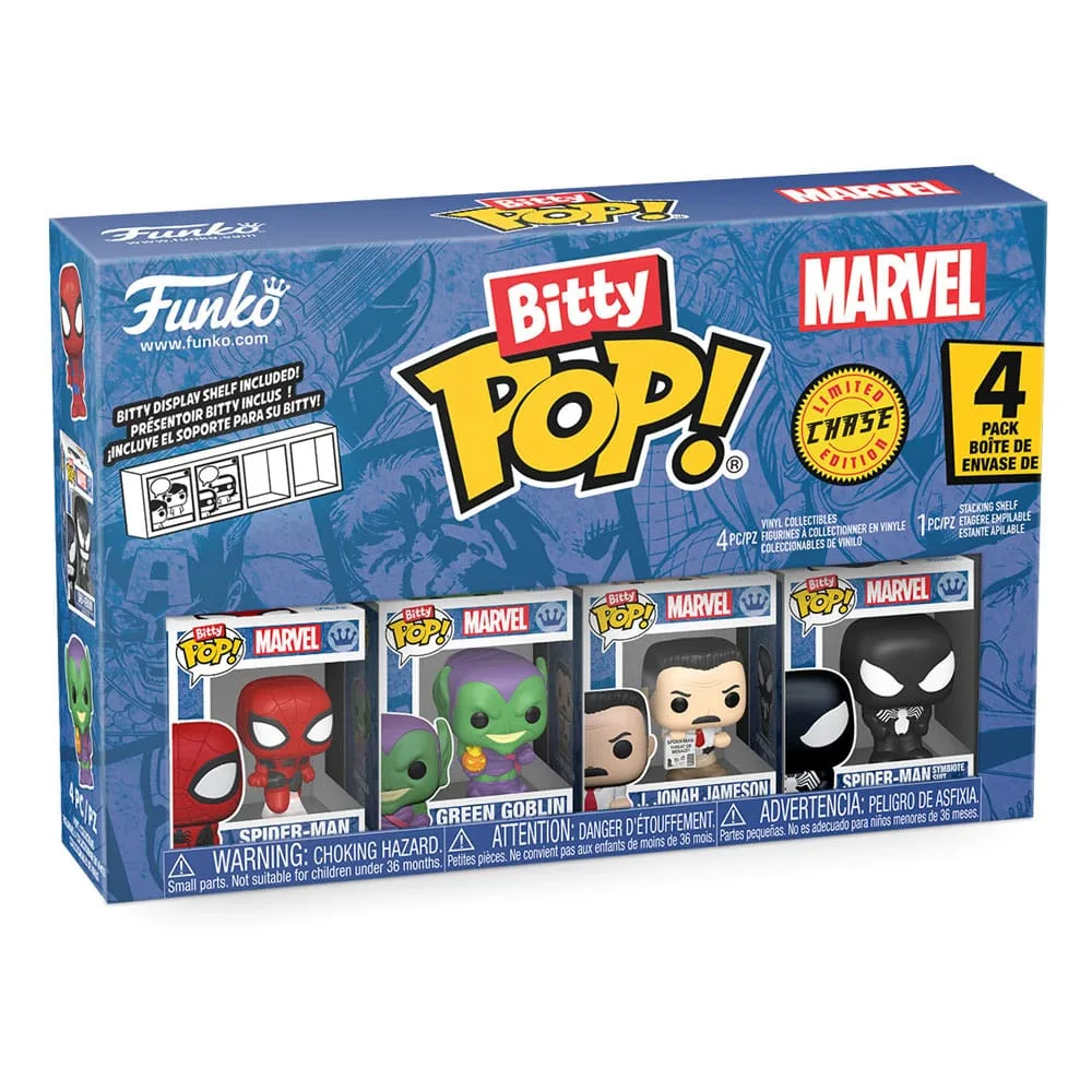 Spider-Man Vinyl Figures – Bitty Pop Series 1 4-Pack 2 cm 18