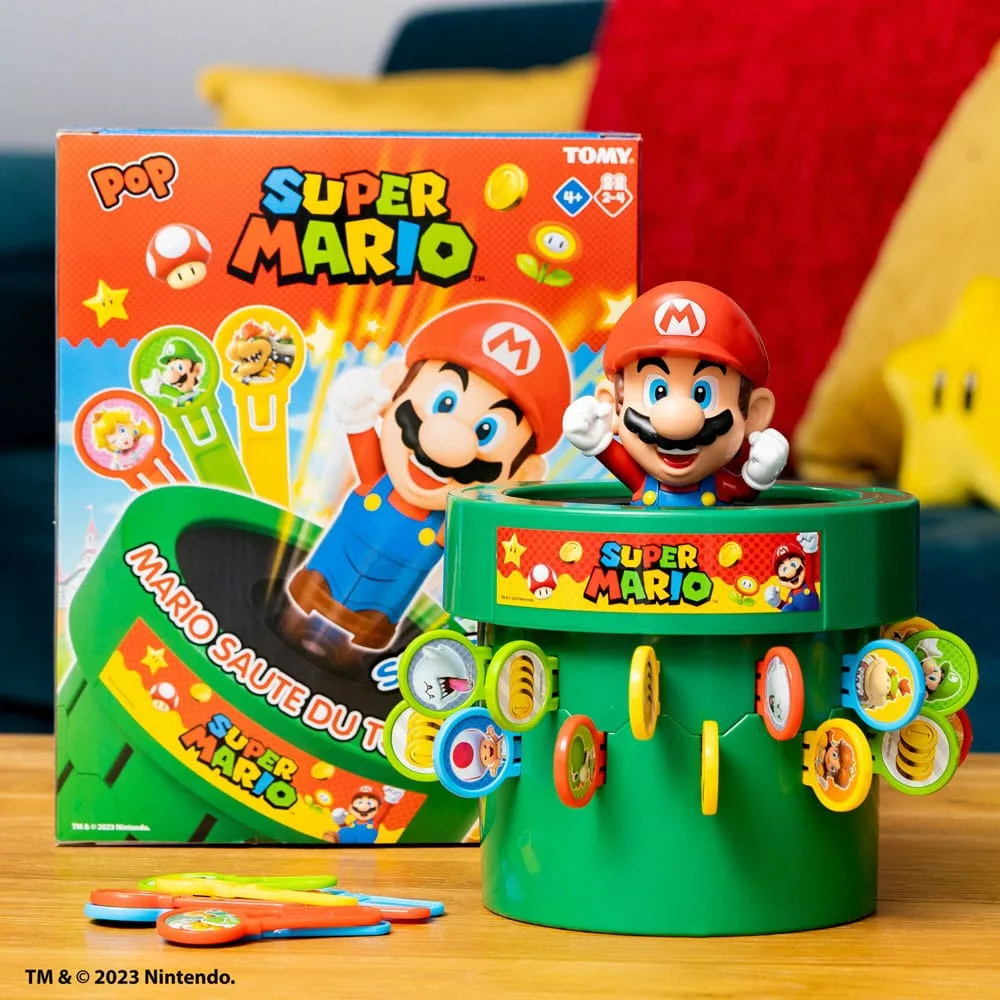Super Mario Gesellschaftsspiel – Sprungspaß für 2–4 Spieler 4