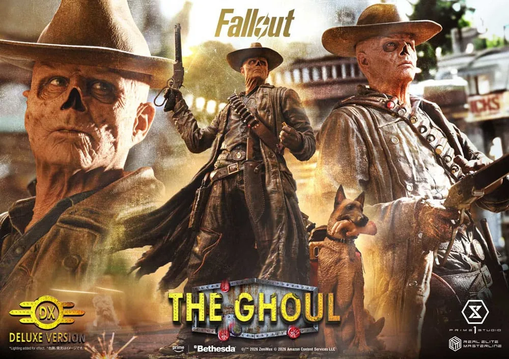 Fallout TV Series Statue – The Ghoul Deluxe 1/4 Scale 64 cm 10