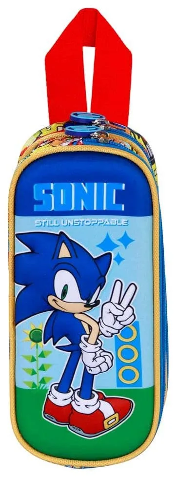 Sonic the Hedgehog Pencil Case – Unstoppable Blue 22 x 10 x 8 cm 2